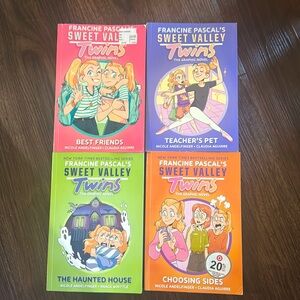 Sweet Valley Twins Graphic Novel Set 1-4